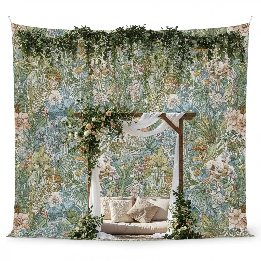 Botanical Bliss Backdrop